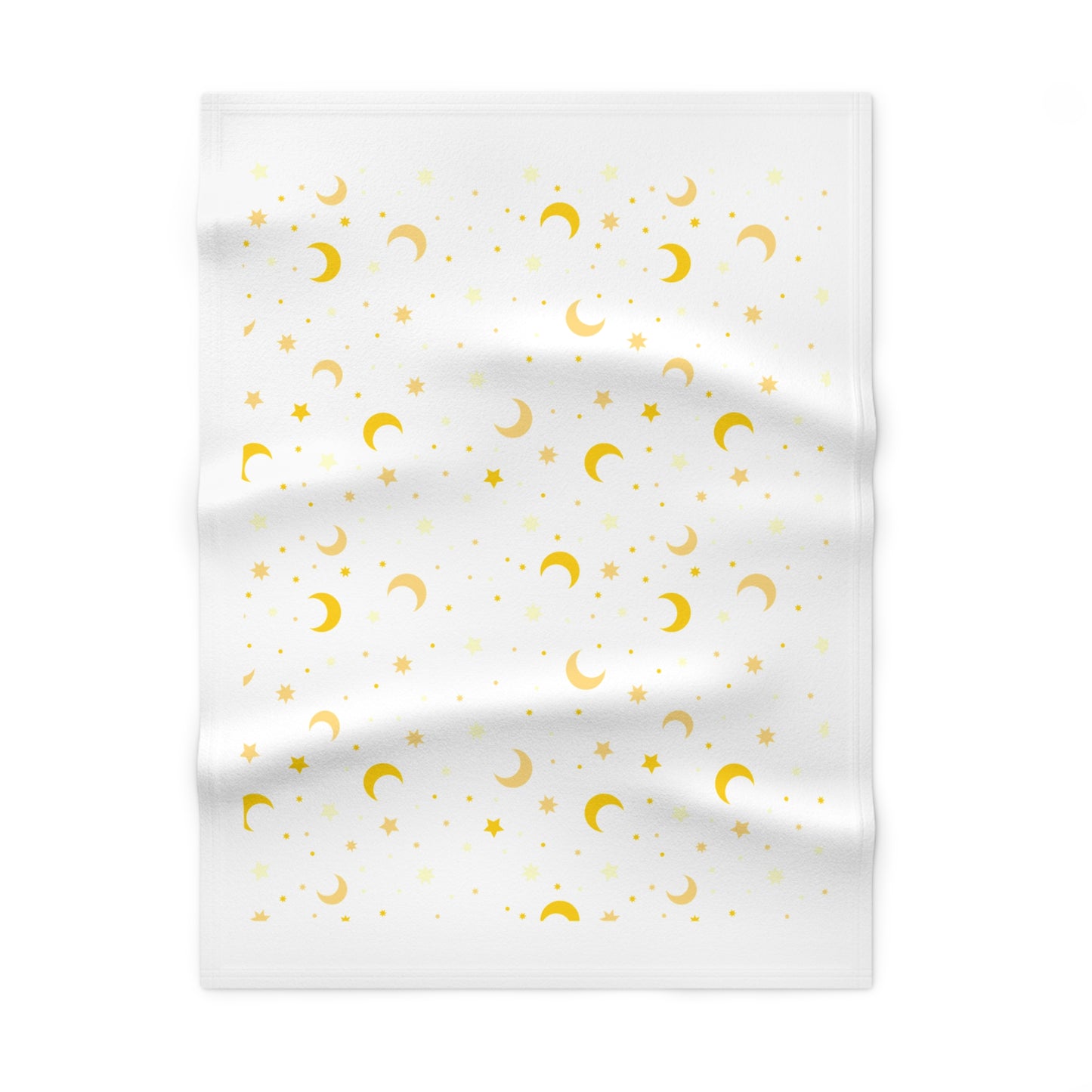 Soft Moon & Star Baby Blanket