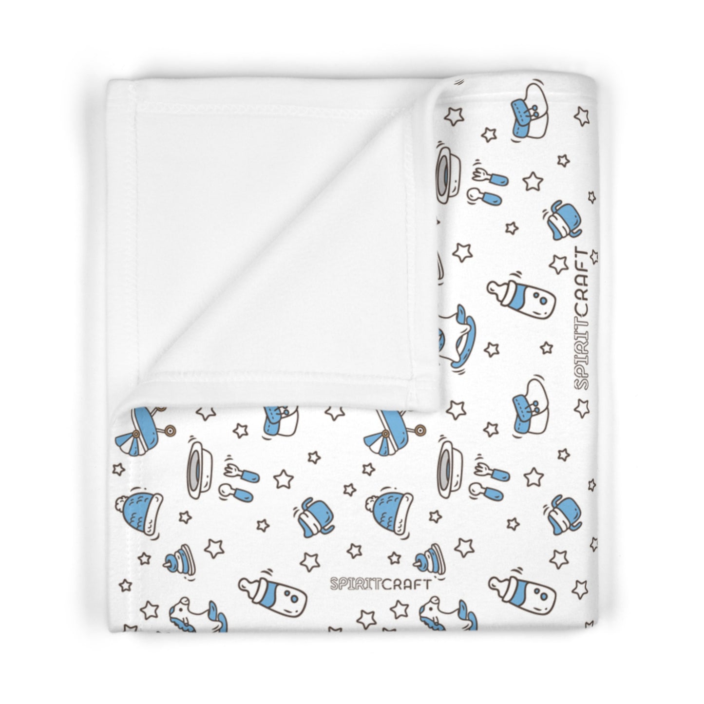 Soft Patterned Cuddle Baby Blanket