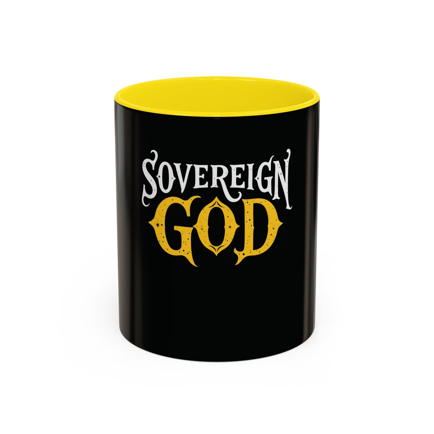 Sovereign God Accent Coffee Mug