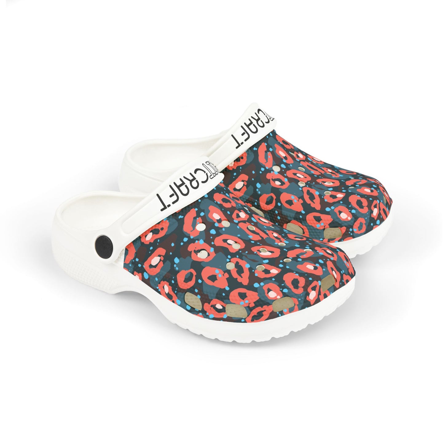 Kids' Fun Pattern EVA Clogs – Trendy, Comfy & Playful Leopard Print Footwear!
