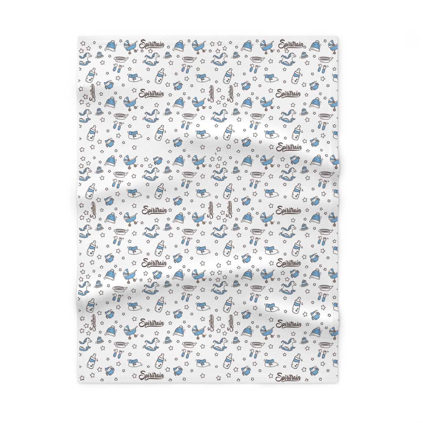 Soft Patterned Cuddle Baby Blanket
