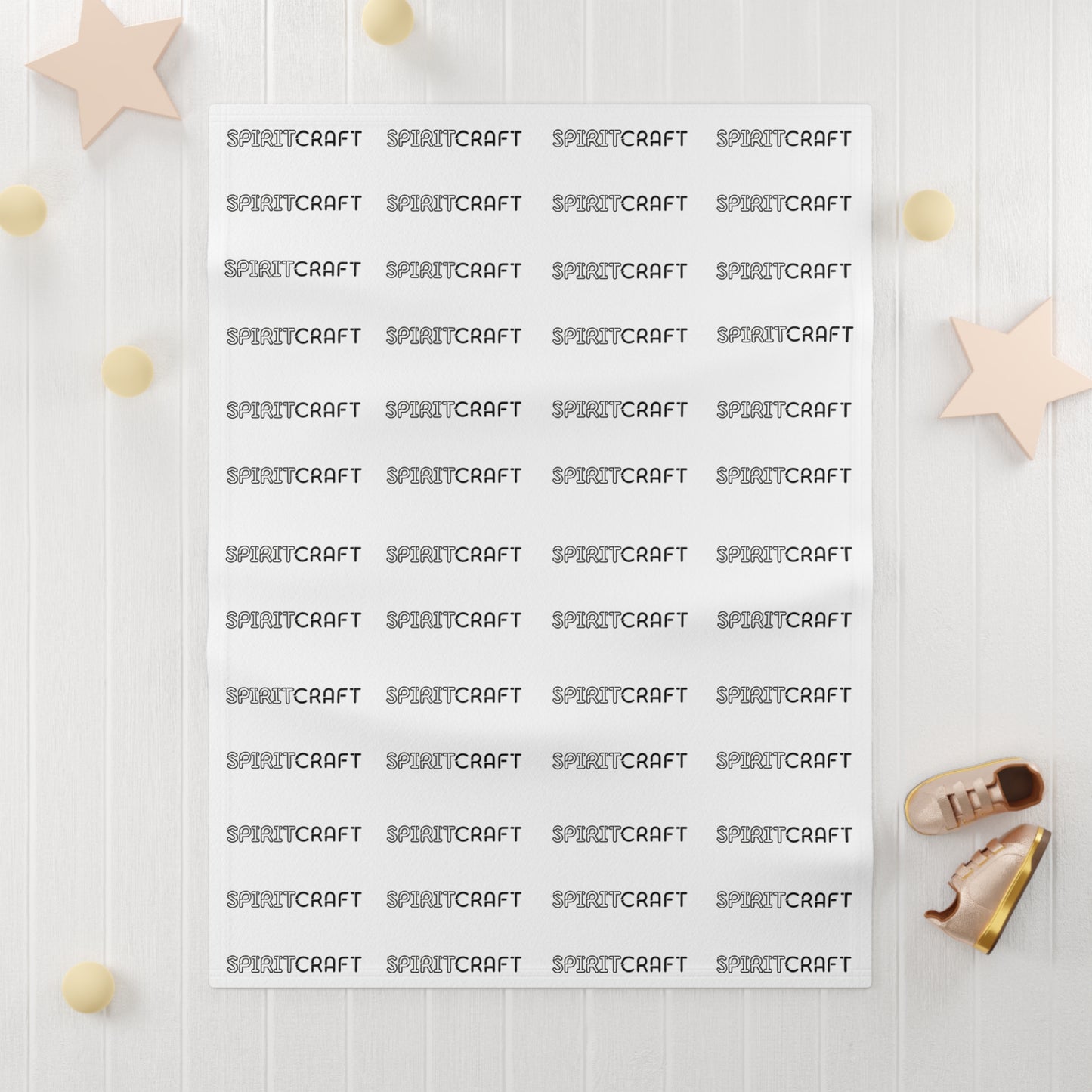 Repeat Black Spiritcraft Pattern