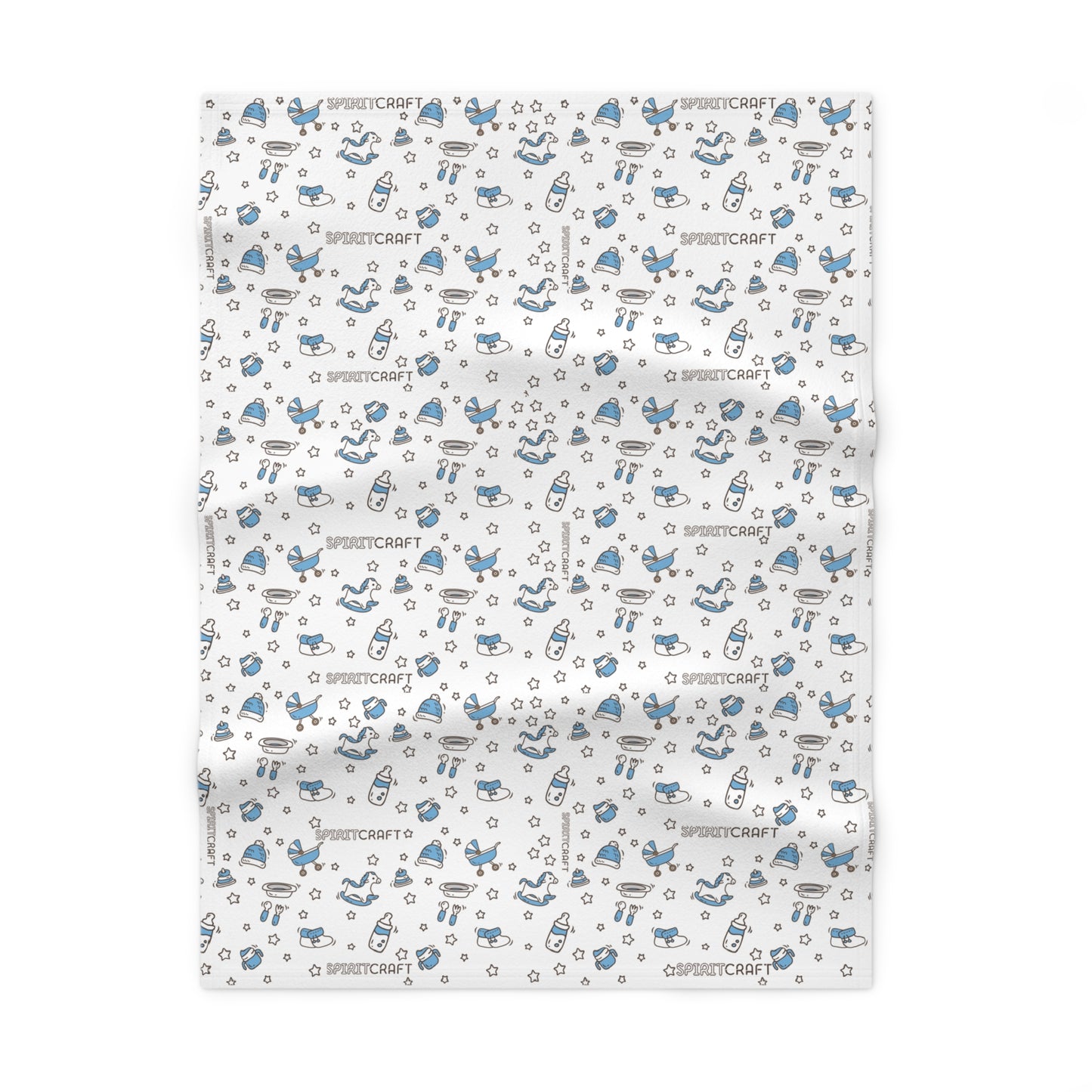 Soft Patterned Cuddle Baby Blanket