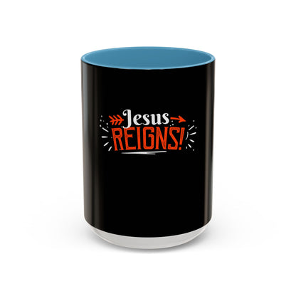 Jesus Reigns Coffee Mug