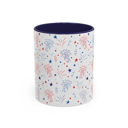 Patriotic Celebration Coffee Mug - 11oz & 15oz