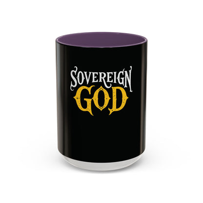 Sovereign God Accent Coffee Mug