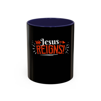 Jesus Reigns Coffee Mug