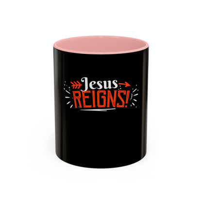 Jesus Reigns Coffee Mug