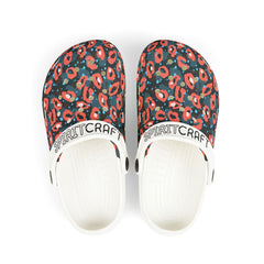 Kids' Fun Pattern EVA Clogs – Trendy, Comfy & Playful Leopard Print Footwear!