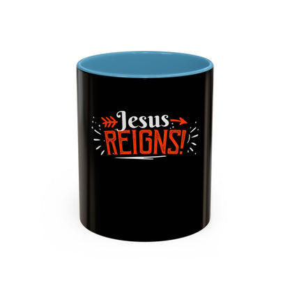 Jesus Reigns Coffee Mug