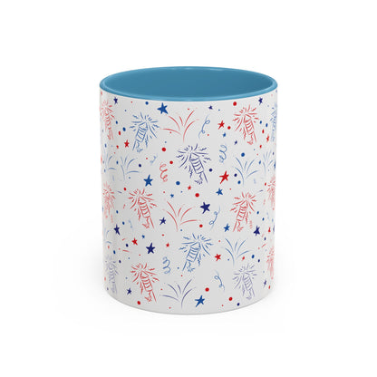 Patriotic Celebration Coffee Mug - 11oz & 15oz