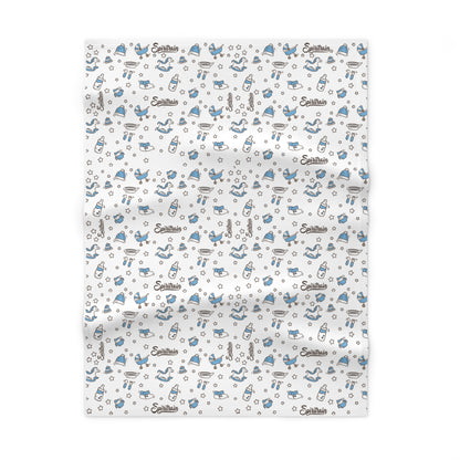 Soft Patterned Cuddle Baby Blanket