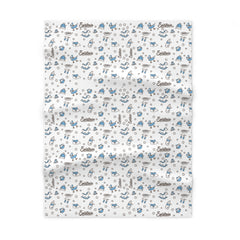 Soft Patterned Cuddle Baby Blanket