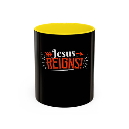Jesus Reigns Coffee Mug
