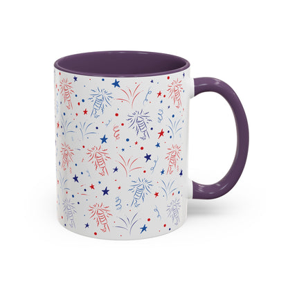 Patriotic Celebration Coffee Mug - 11oz & 15oz