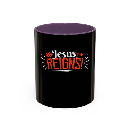 Jesus Reigns Coffee Mug