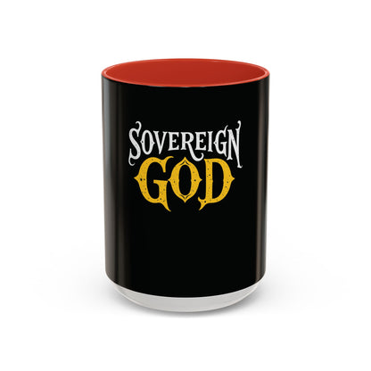 Sovereign God Accent Coffee Mug