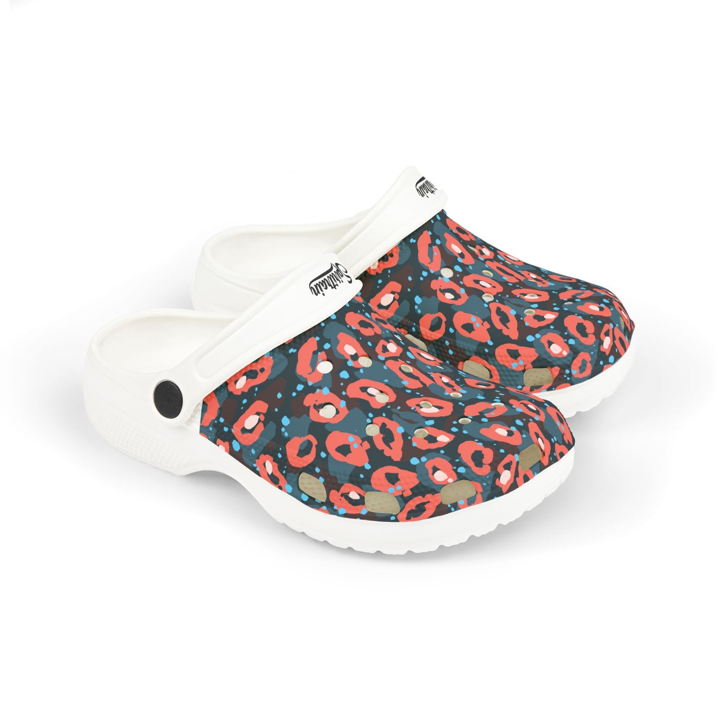 Kids' Fun Pattern EVA Clogs – Trendy, Comfy & Playful Leopard Print Footwear!