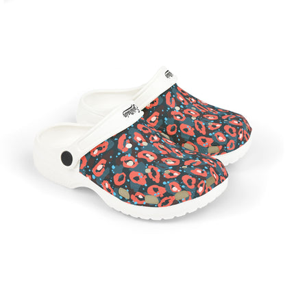 Kids' Fun Pattern EVA Clogs – Trendy, Comfy & Playful Leopard Print Footwear!
