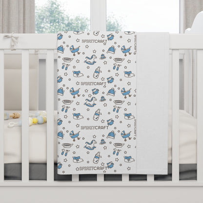 Soft Patterned Cuddle Baby Blanket
