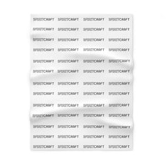 Repeat Black Spiritcraft Pattern