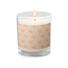 Extortic candle with Bird Pattern