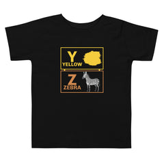 Y: YELLOW Z: ZEBRA