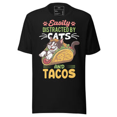 EASILY DISTRACTED BY CATS AND TACOS