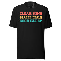 CLEAR MIND SEALED DEALS GOOD SLEEP
