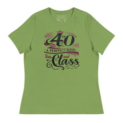 40TH A PERFECT BLEND OF SASS AND CLASS