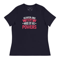 HEAVEN AND EARTH ARE MADE BY HIS POWER
