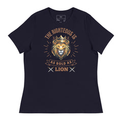 THE RIGHTEOUS IS AS BOLD AS A LION