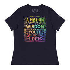 A NATION THRIVES ON THE WISDOM OF BOTH YOUTH AND ELDERS