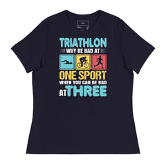 TRIATHLON WHY BE BAD AT ONE SPORT WHEN YOU CAN BE BAD AT THREE