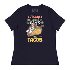 EASILY DISTRACTED BY CATS AND TACOS