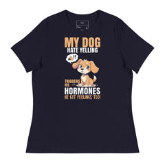 MY DOG HATE YELLING TRIGGERS HIS HORMONES