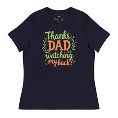 THANKS DAD FOR WATCHING MY BACK