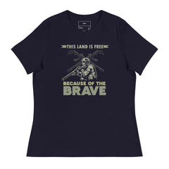 THIS LAND IS FREE BECAUSE OF THE BRAVE
