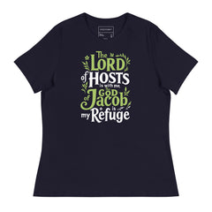 THE LORD OF HOST IS WITH ME THE GOD OF JACOB IS MY REFUGE