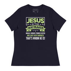 JESUS IS THE WAY MAKER, MIRACLE WORKER, PROMISE KEEPER AND LIGHT IN THE DARKNESS, THAT WHOM HE IS!
