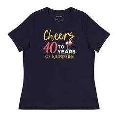 CHEERS FOR 40 YEARS OF WONDER