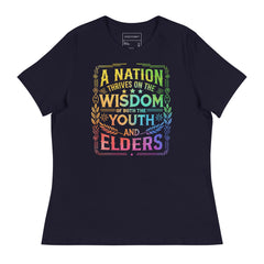 A NATION THRIVES ON THE WISDOM OF BOTH YOUTH AND ELDERS