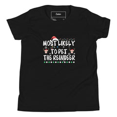 MOST LIKELY TO PET THE REINDEER